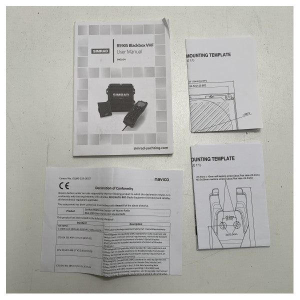 Морська УКХ-радіосистема Simrad RS90S blackbox з АІС - 000-14531-001