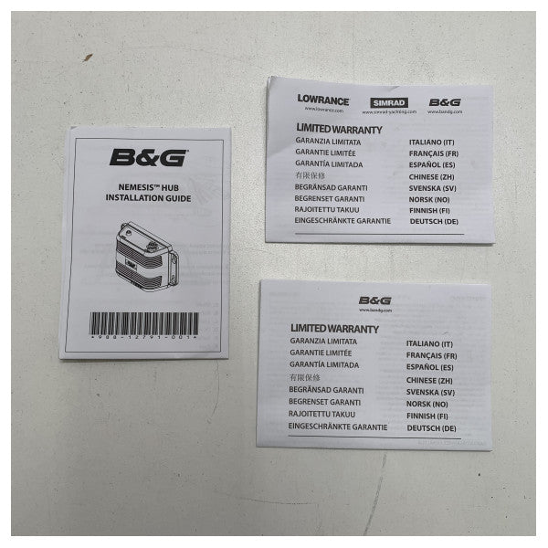 B&G Nemesis Ethernet ekran dağıtım merkezi 12V - 000-15683-001