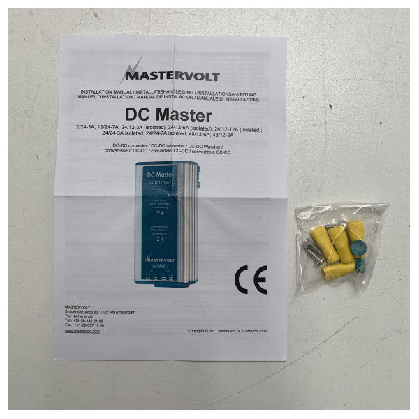 Mastervolt DC - DC κύριος μετατροπέας 24/12-24V - 81400330