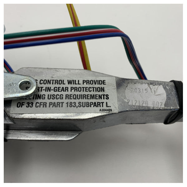 BRUGT Dometic SeaStar TFXCHX8641P topmonteret motorstyringshåndtag