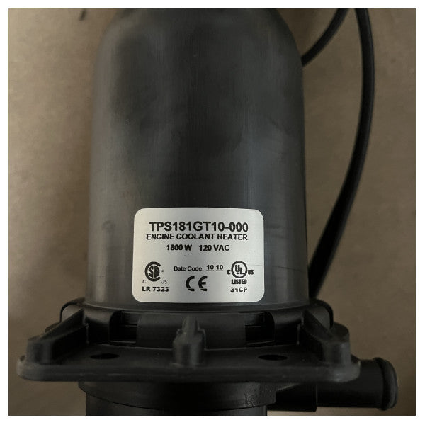 Kim Hotstart Küçük Plastik Tank Isıtıcı - Küçük Tanklar ve Soğutucu Sistemleri için 1800W Deniz Motoru Ön Isıtıcısı