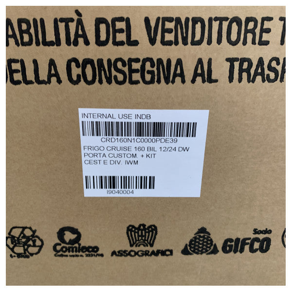 Webasto Isotherm DR160 160L skuffekompressorkøleskab | fryser