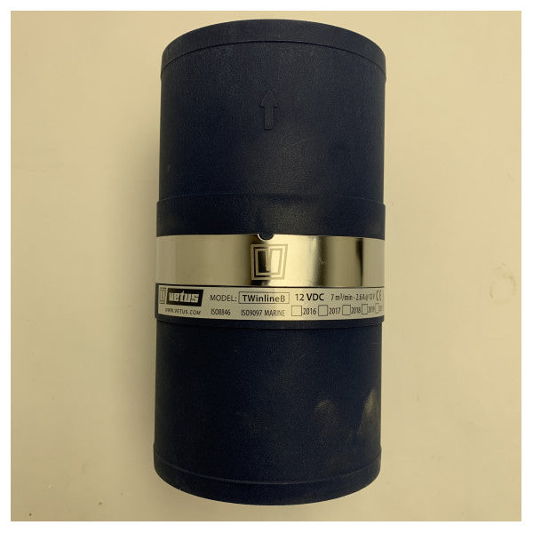 Vetus TWINLINE in-line 102MM 12V poistoilmapuhallin 12V