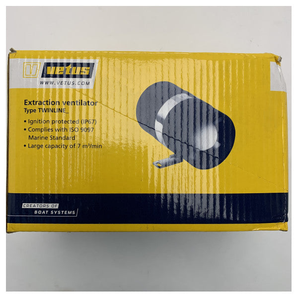 Vetus TWINLINED 24V rivituuletin 102 mm