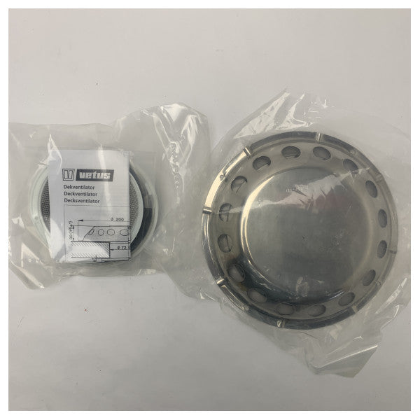 Vetus UFO ventilateur de pont en acier inoxydable 200 mm