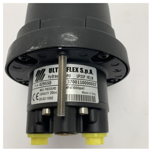 Ultraflex UP20F Front Mount Helm Hydraulic Steering Pump for Boats and Yachts