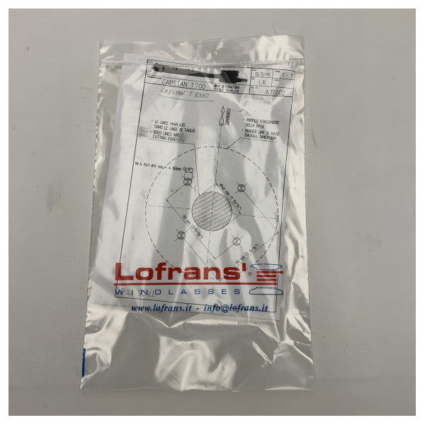 Lofrans Master Winch VE1000 capstan 1000W - 12V