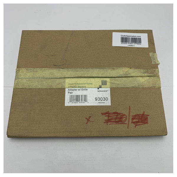 Sonance VP6SQ Speaker Adapter Grille Pair White