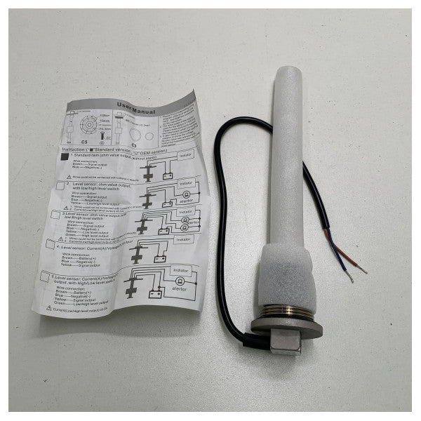 Combinoord Diesel | watergever - 0 - 190 Ohm - 250 mm niveausensor