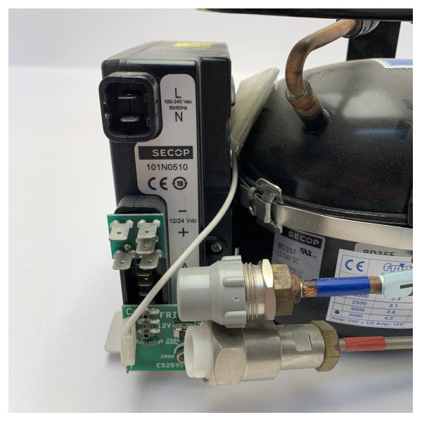 ضاغط التبريد Veco Frigoboat Frigomatic W35F من Veco Frigoboat W35F 12/24V