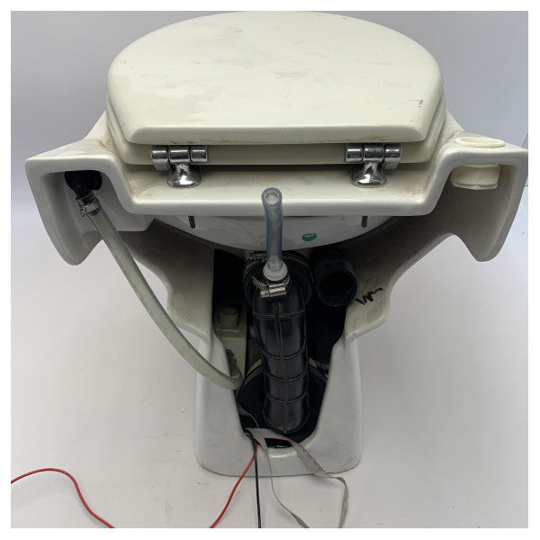 Vetus WCS2 електрическа морска тоалетна бяла керамика 24V