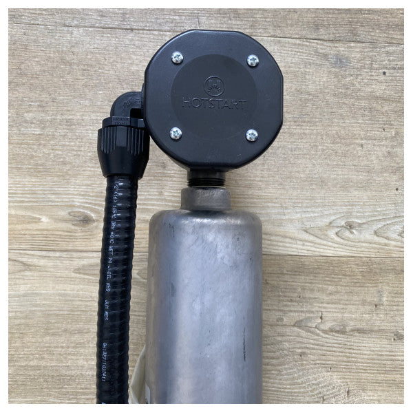 Морський нагрівач для резервуарів з нержавіючої сталі з термостатом 5000 Вт - довговічне, стійке до погодних умов рішення для нагрівання для морських застосувань