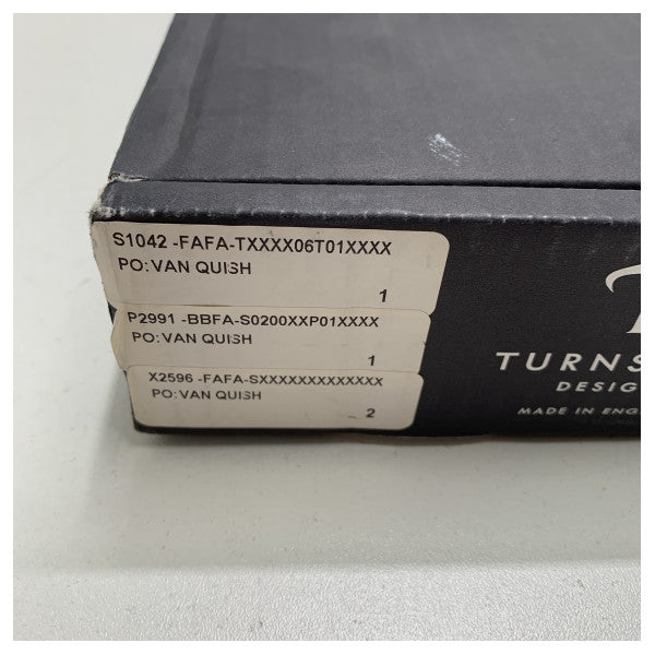 Turnstyle Design X2596-FA-FA Brass manjetiku minn tapp