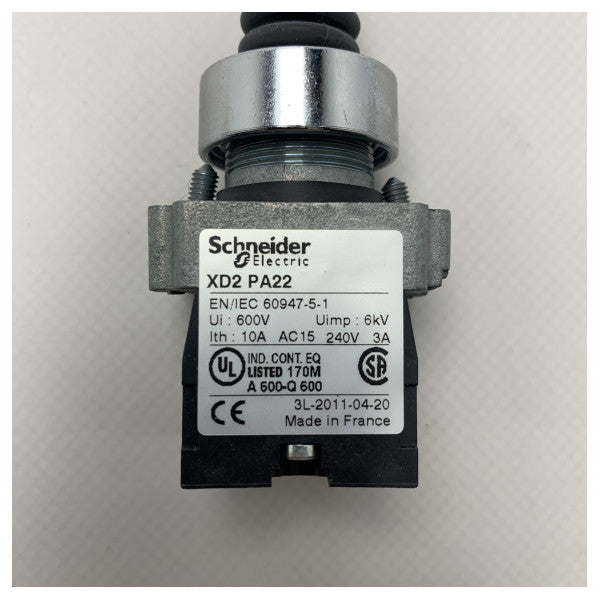 Schneider Electric XD2 PA22 Joystick Switch Spak 230V 2-Axis