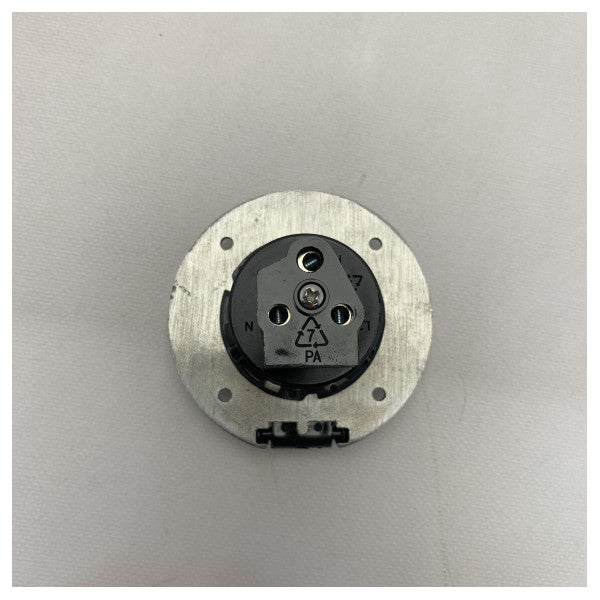 Гребен контакт за брегово захранване 16A | 230V неръждаема стомана - Z2032016