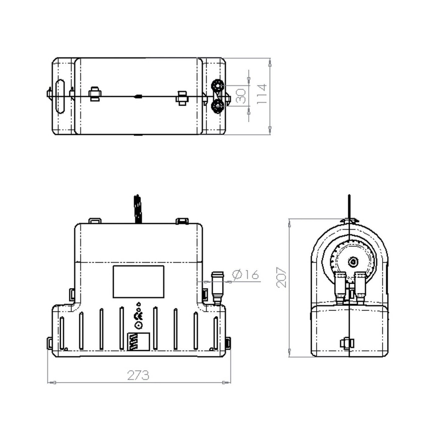 Eberspacher Xeros 4200 4200W 12V échangeur de chaleur noir