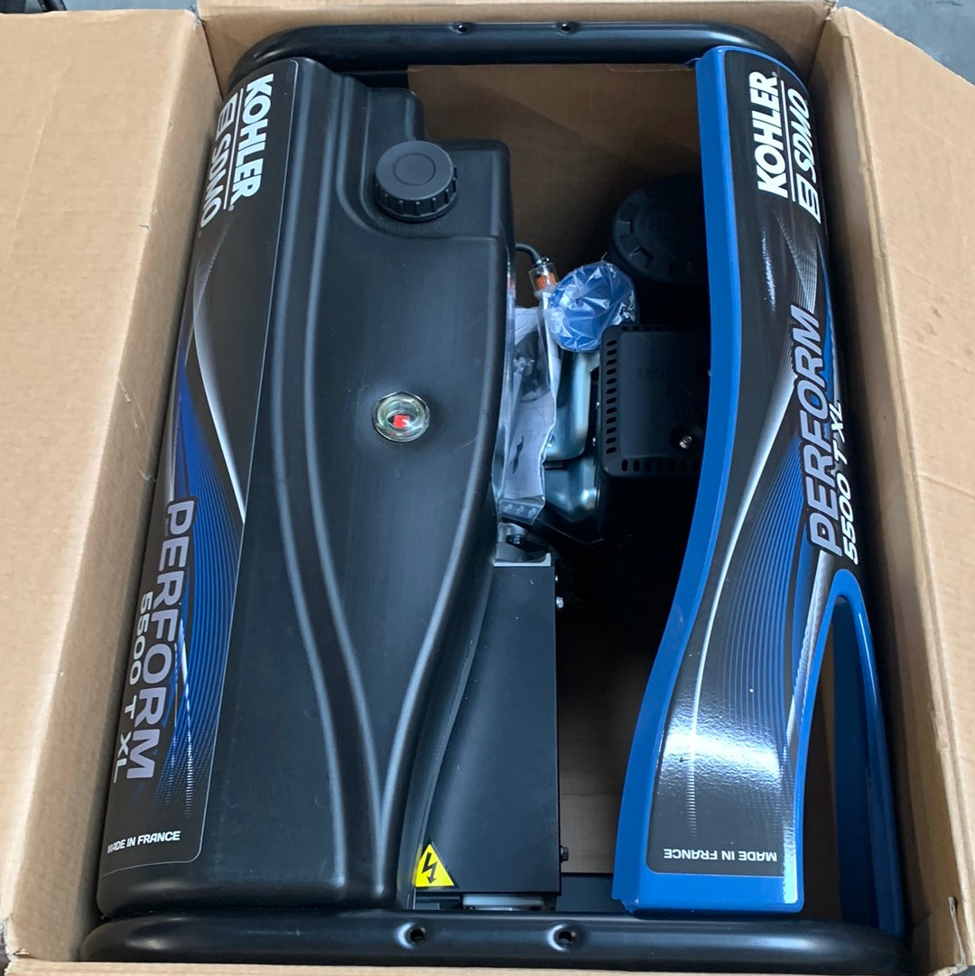 Kohler Portable 3 -Pase Petrol Generator 5.6 KVA - Wettaq 5500 T XL C5