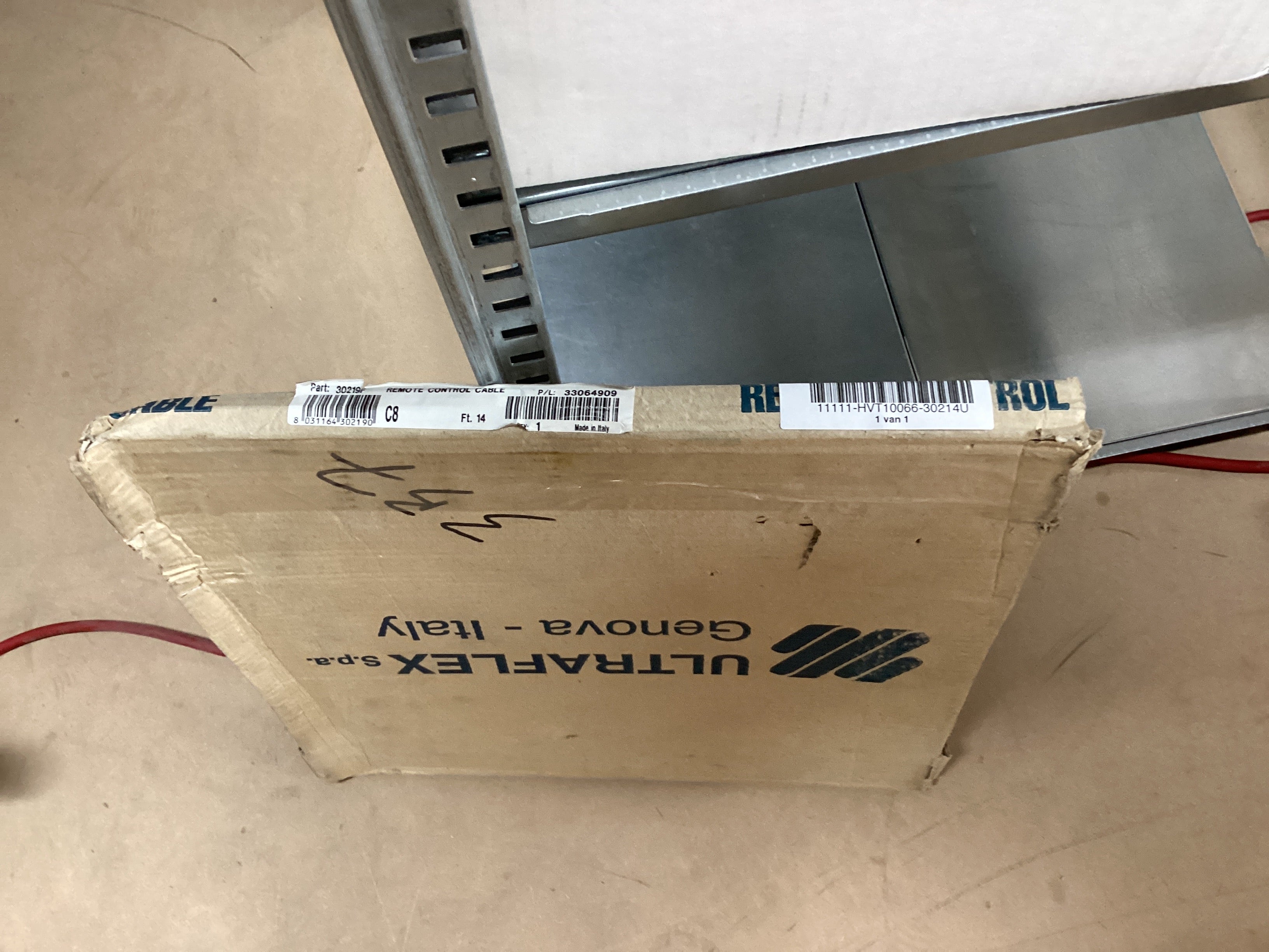 Ultraflex C8 33C tyyppinen moottorin ohjauskaapeli 4,27 m - 30219F