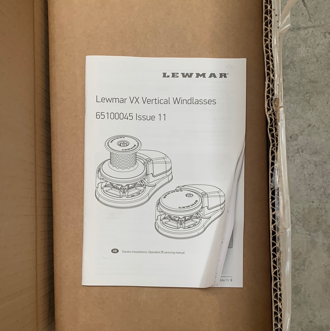 Lewmar VX1 elektrisk ankarvinsch 500W / 6-7 mm / 12V - 69100021