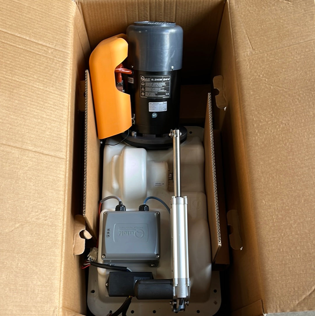 Quick BTR 105 KGF / 24V Retractable bow thruster 185 mm