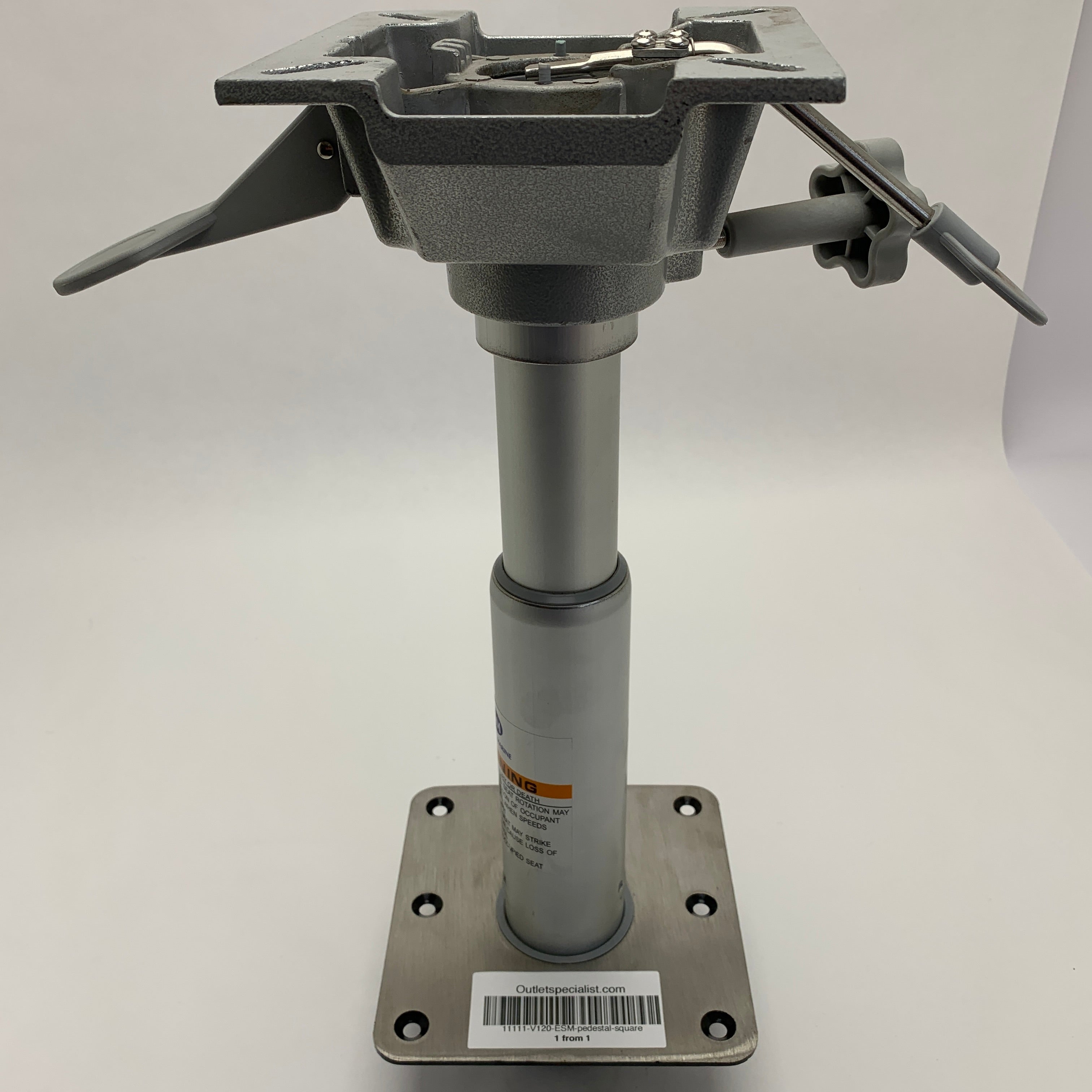 Eastsun Marine βάθρο καθίσματος τετράγωνης βάσης 175 έως 486 mm