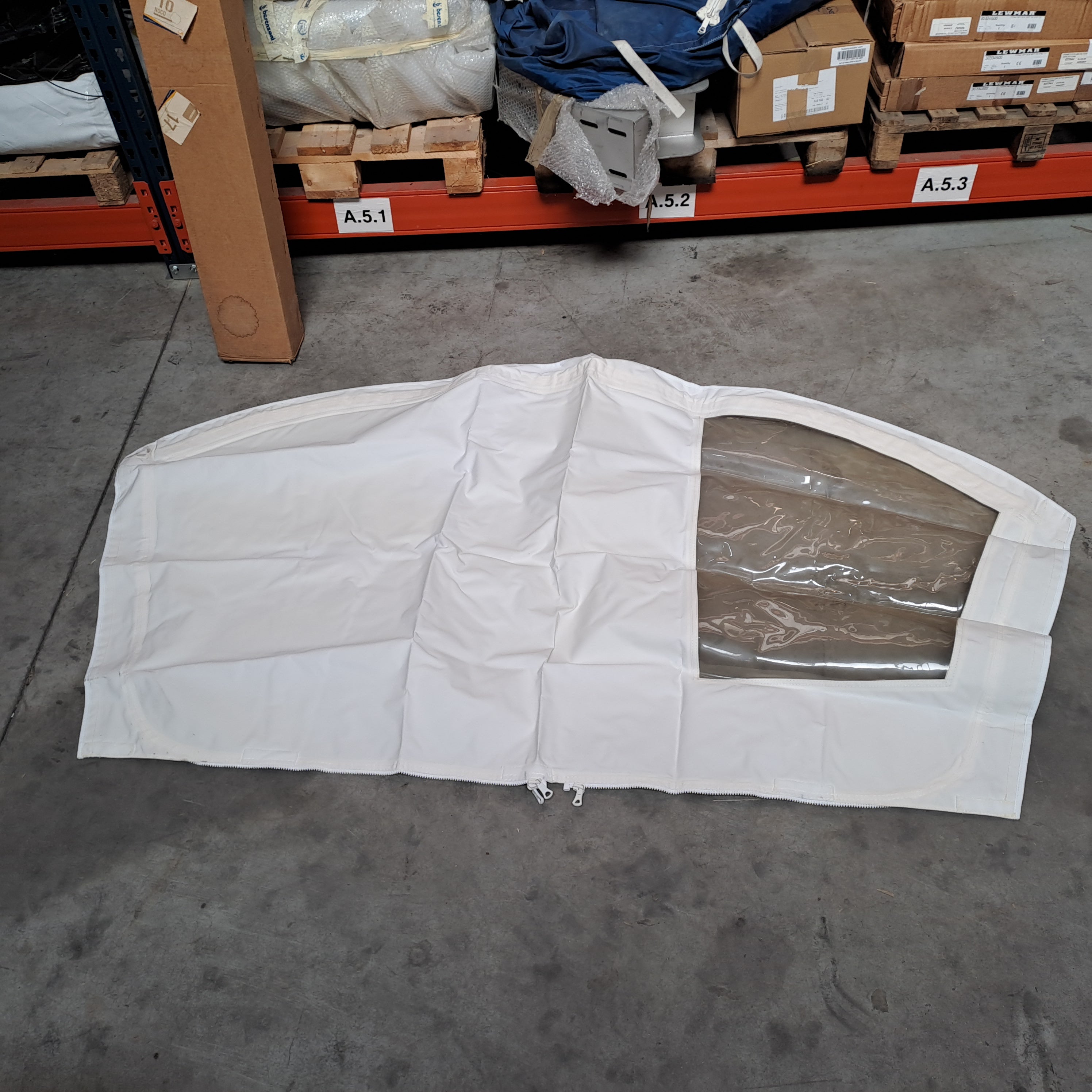 Cranchi Perla 25 ja Z28 ohjaamon kankainen kansi