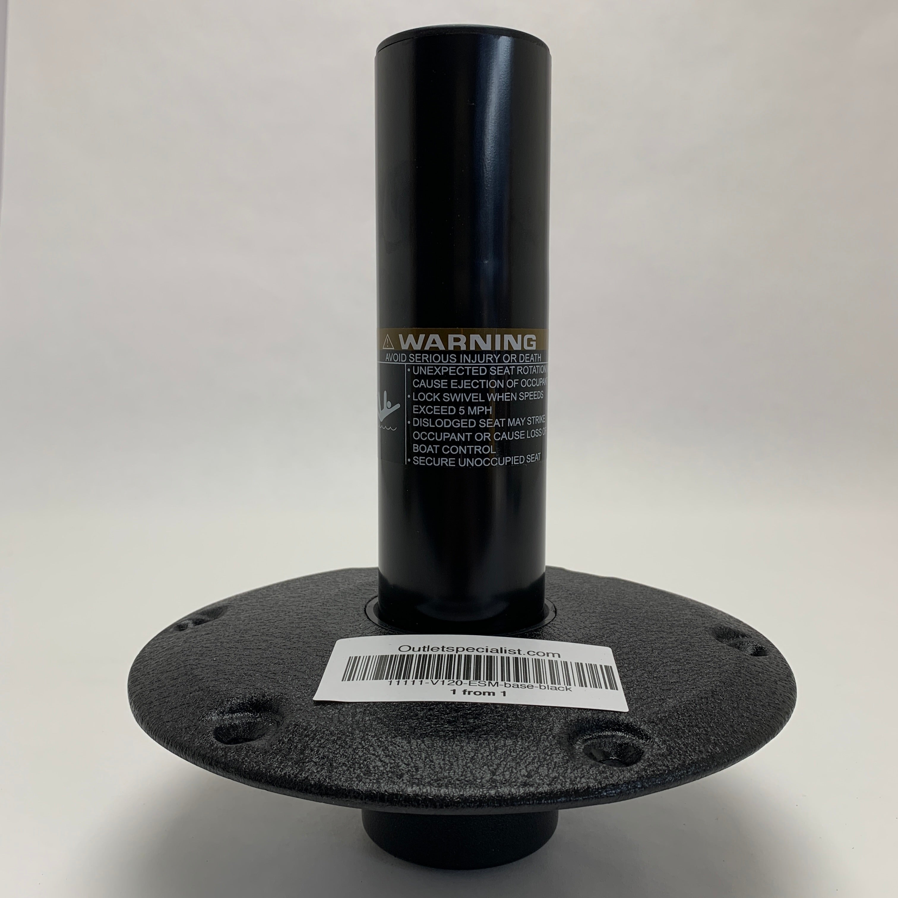 Монтажна основа Eastsun Marine черна D228 mm H280mm