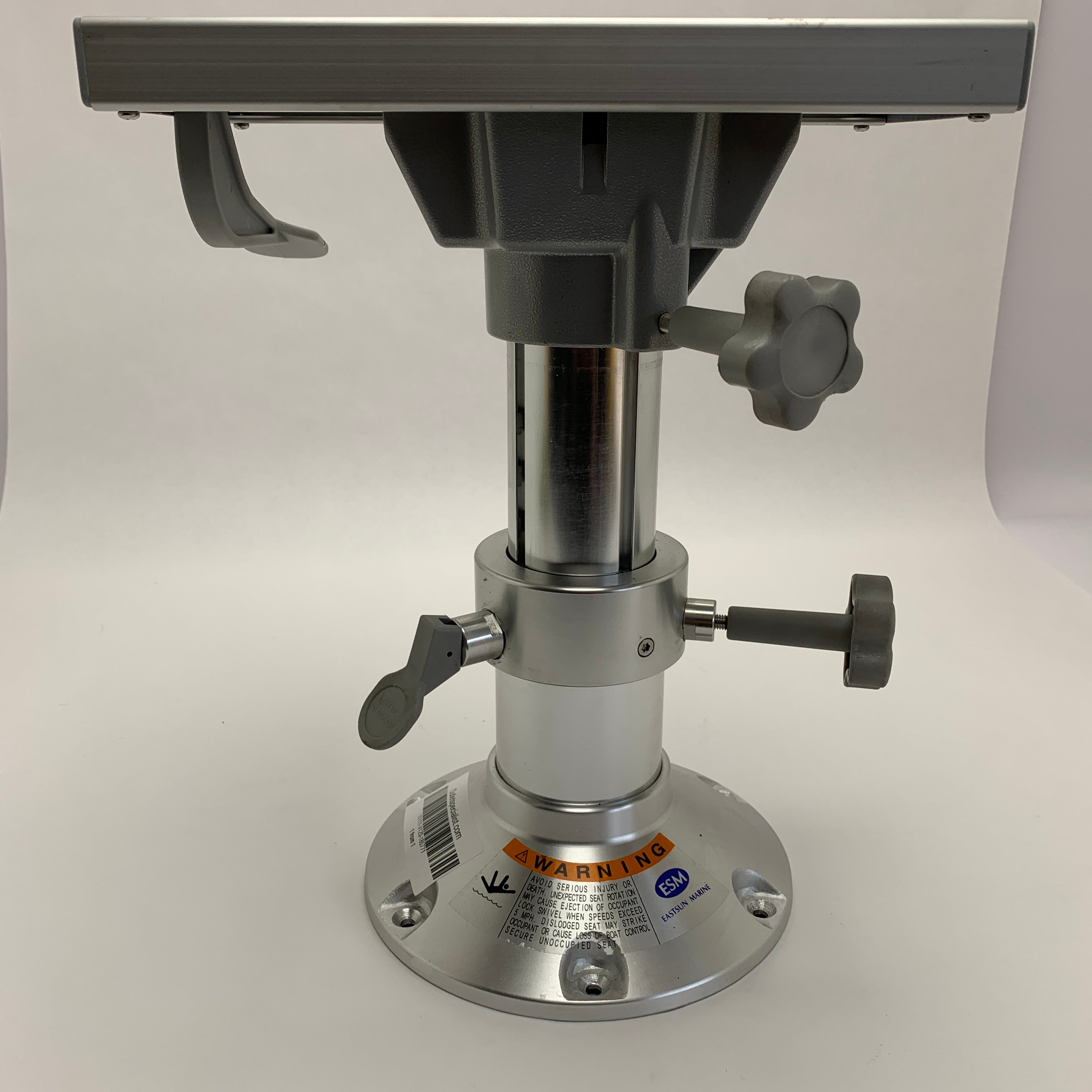 Eastsun Marine 185771 justerbar pilotsædestøtte i aluminium