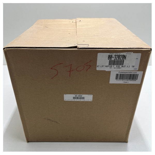 Northern Lights lyddæmper til generator med våd udstødning - 00-32020N