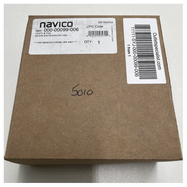 Lowrance 10EX-BLK 9-nastainen StructreScan-jatkojohto - 000-00099-006