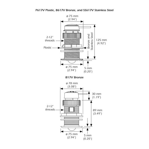 Simrad Idst-810 Truhull NMEA200 Triducer Depth | Speed | Temperature-000-15735-001
