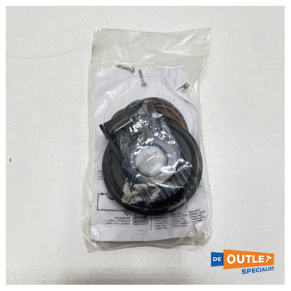 Hızlı demir vinci ayak şalteri siyah - FP900DB