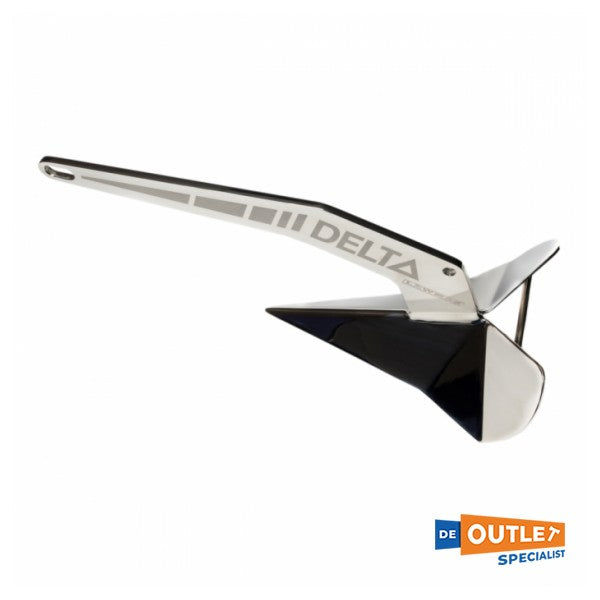 Lewmar Delta anker i rustfrit stål 20 KG / 44 lb - 0057320