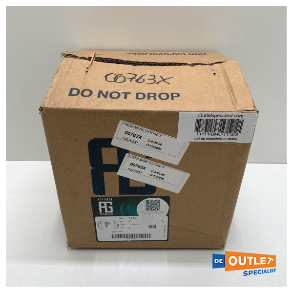 Бронзов вход за вода Guidi серия 2000 3 инча - 1112/3