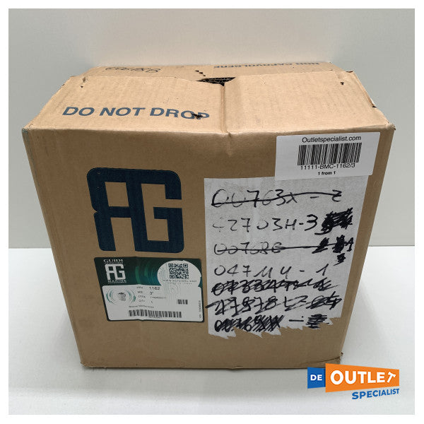 Guidi 1162 3インチブロンズ製海水フィルター - ストレーナー