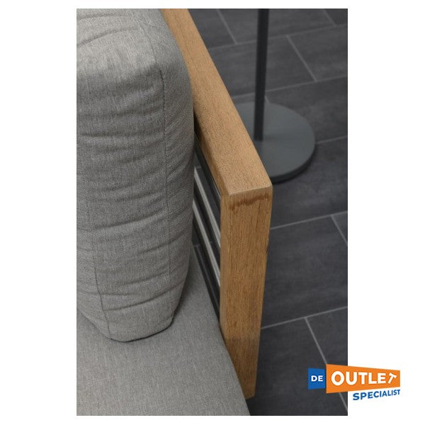 Garden Impressions Belerive lounge element links RVS grijs