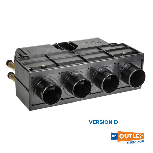 Sirocco Sahara B 12 V Ventilator Heizung Schwarz 70W