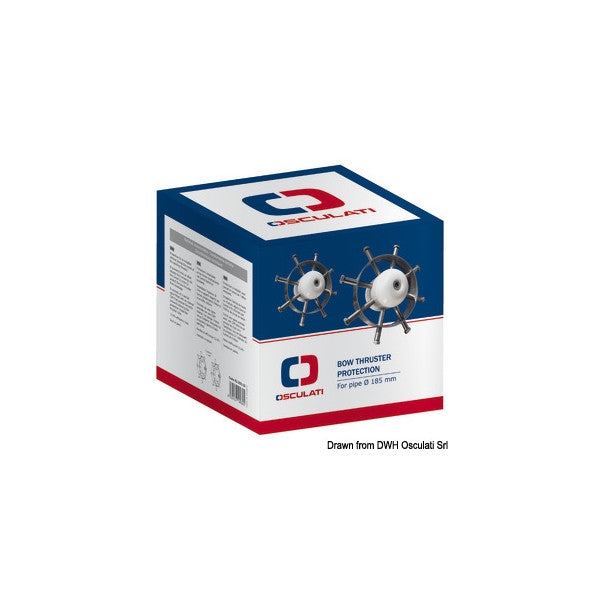 Osculati ステンレス製バウスラスターのトンネル保護、最大185 mm - 02.050.18