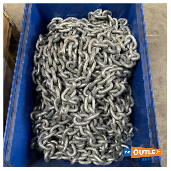 Motomarin galvanisert ankerkjede 12mm - 40 meter - 110012100