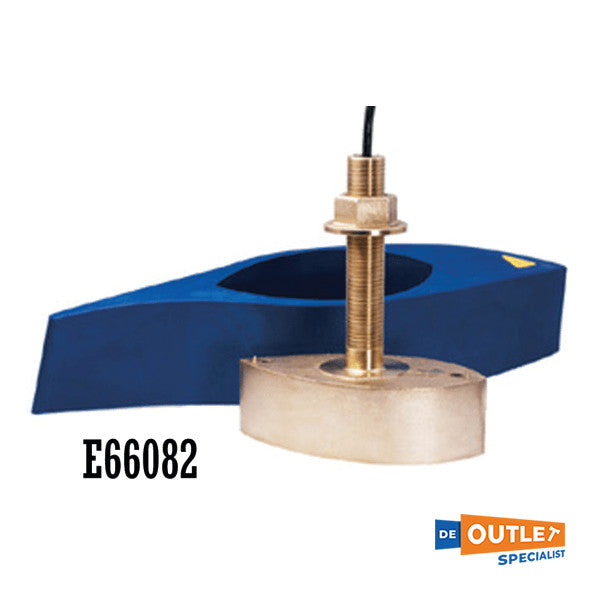 Raymarine B258 bronz tru-hull derinlik dönüştürücü - E66082