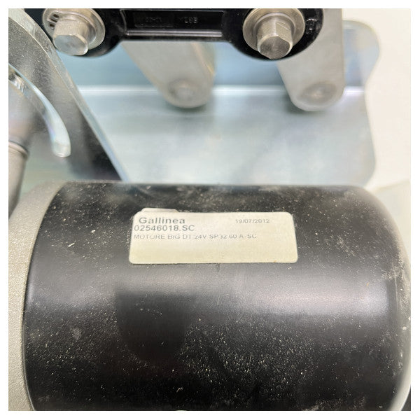 Gallinea DT 24V SP32 60 A -SC Motor de limpiaparabrisas - 02546018.Sc