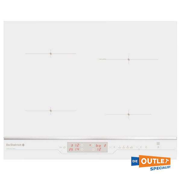 ディートリッヒ 4口IHクッキングヒーター ホワイトビルトイン - DTI1105WE
