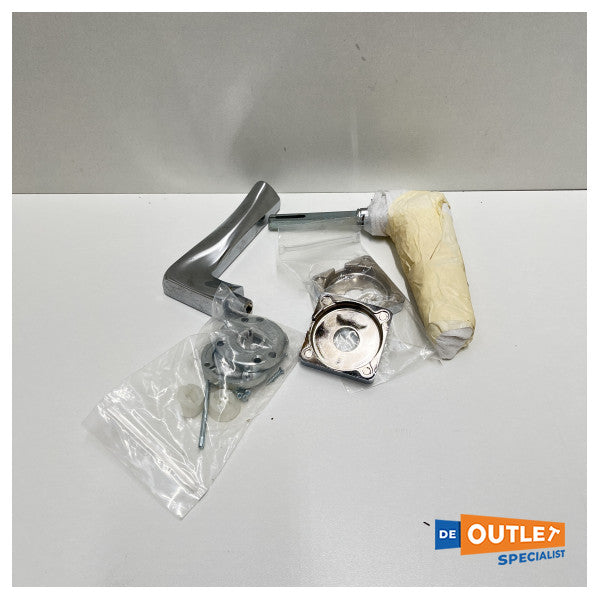 Valli & Valli H1045 R8Y Door Clink Set Chrome - Satin