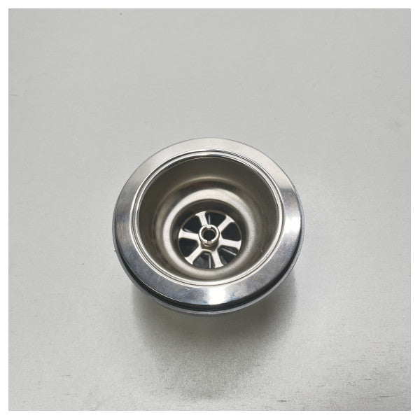 Злив для раковини Lira з нержавіючої сталі з заглушкою для кошика - 1945.040