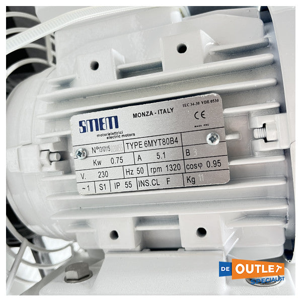 Fact FV560 makine dairesi fanı 24V | 0,75 kW | 67 db-dk