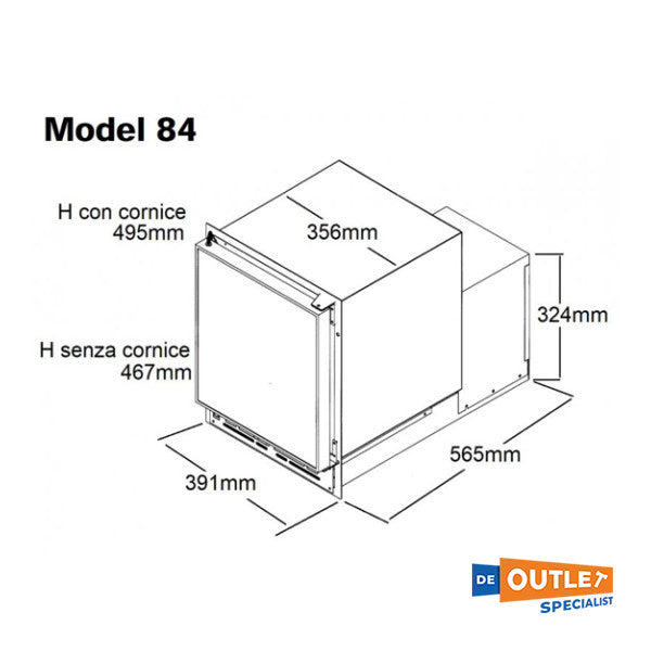 Raritan Marine Icemaker Stainless Steel Type 84B405-1
