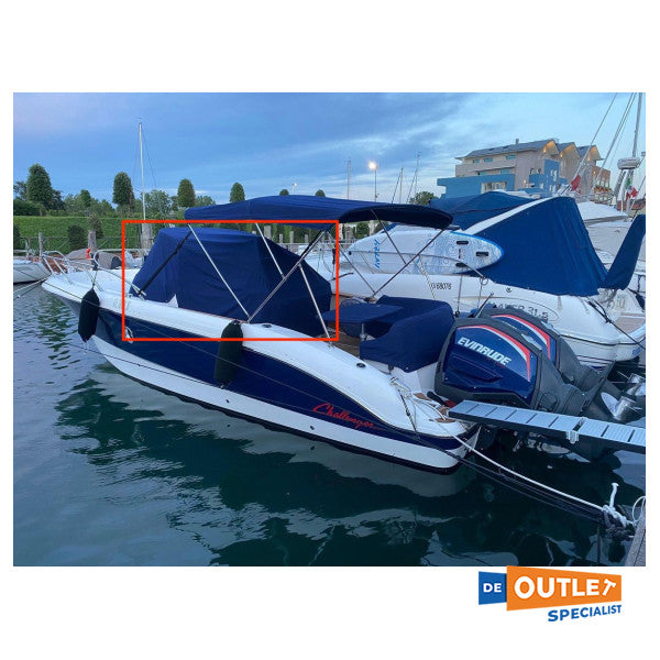 Sessa Marine Key Largo 30 cobertura da consola de direção azul - 048036P3