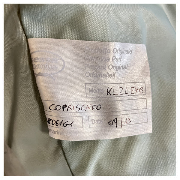 Sessa Marine Key Largo 24 EFB cockpitovertræk i lærred - KL24EFB