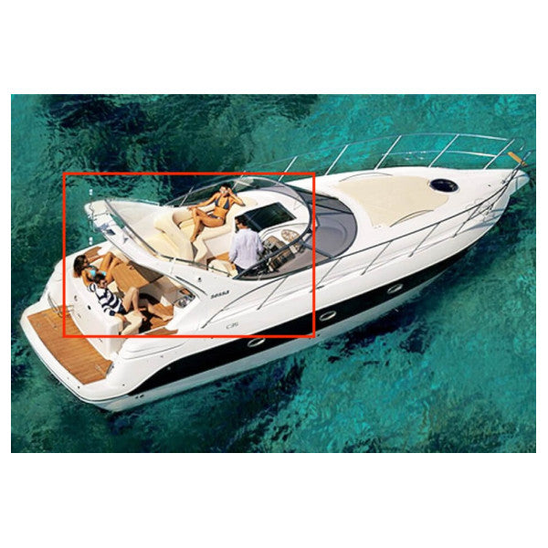 Sessa Marine C35 cockpit lærred original beige - 048087D1
