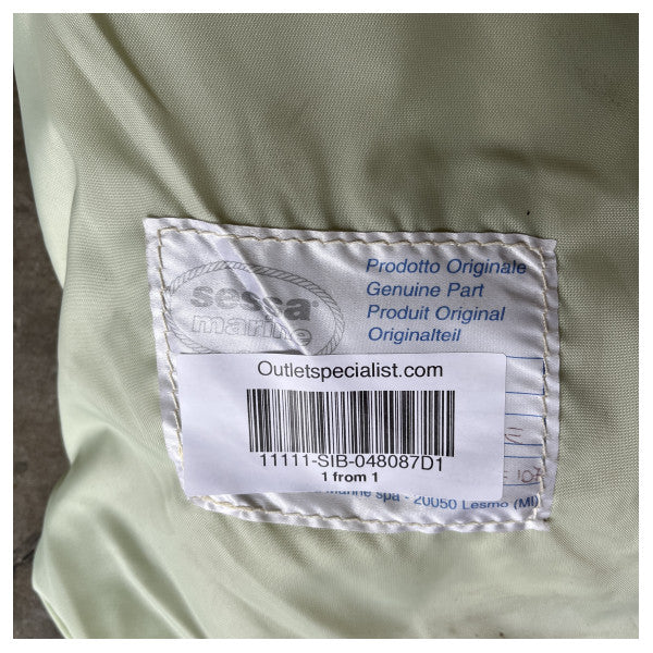 Sessa Marine C35 lona de cockpit original bege - 048087D1